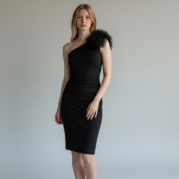 Blaque Market Dresses & Skirts - Blaque Market “Little Night Out” One-Shoulder Dress – $75